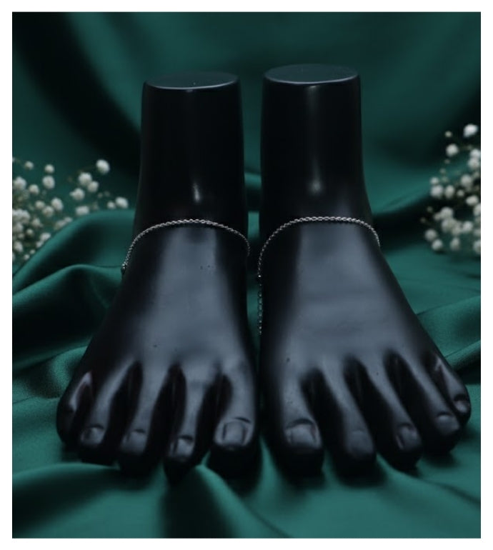 Pure Elegance 92.5 Silver Anklet