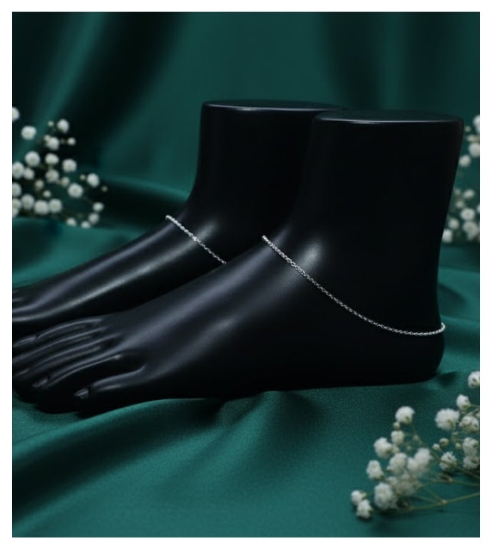 Pure Elegance 92.5 Silver Anklet