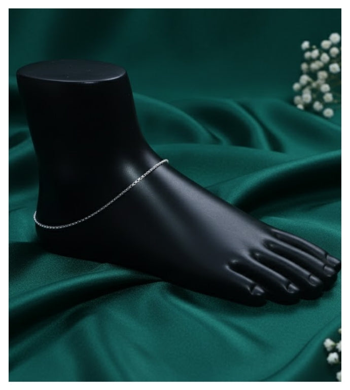 Pure Elegance 92.5 Silver Anklet