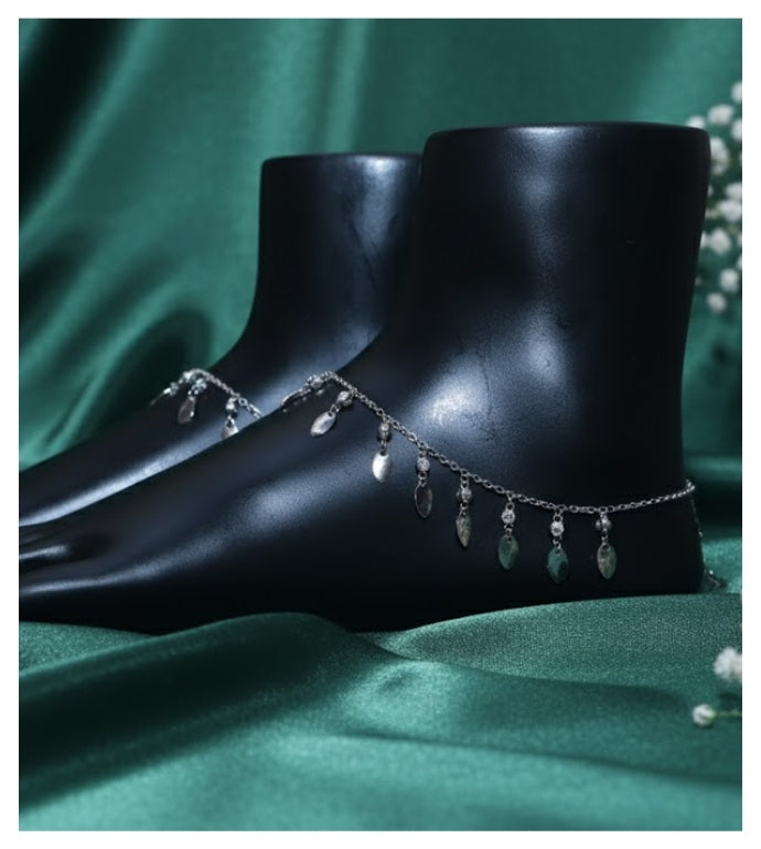 Twinkle Trail 92.5 Silver Anklet