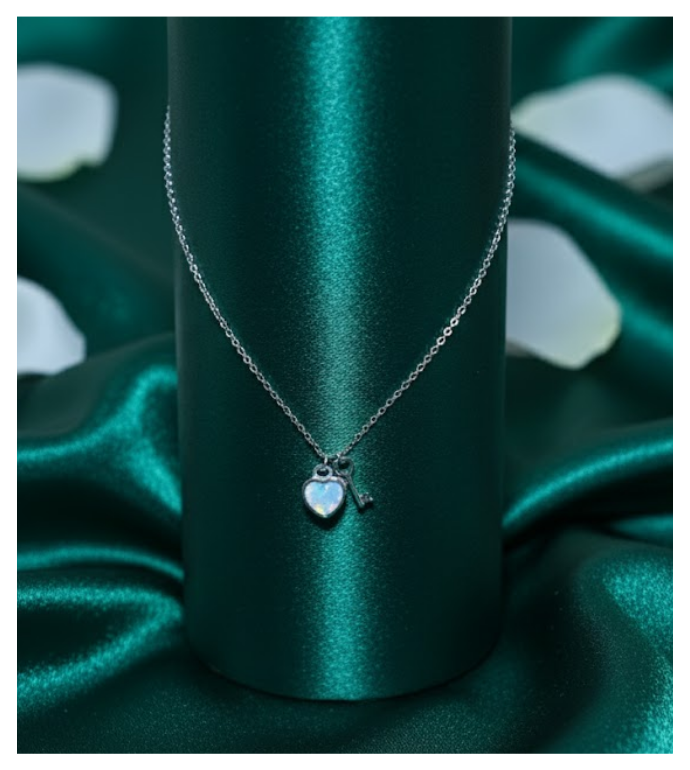 Key to My Heart 92.5 Silver Pendent