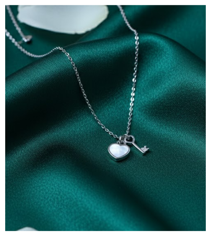 Key to My Heart 92.5 Silver Pendent