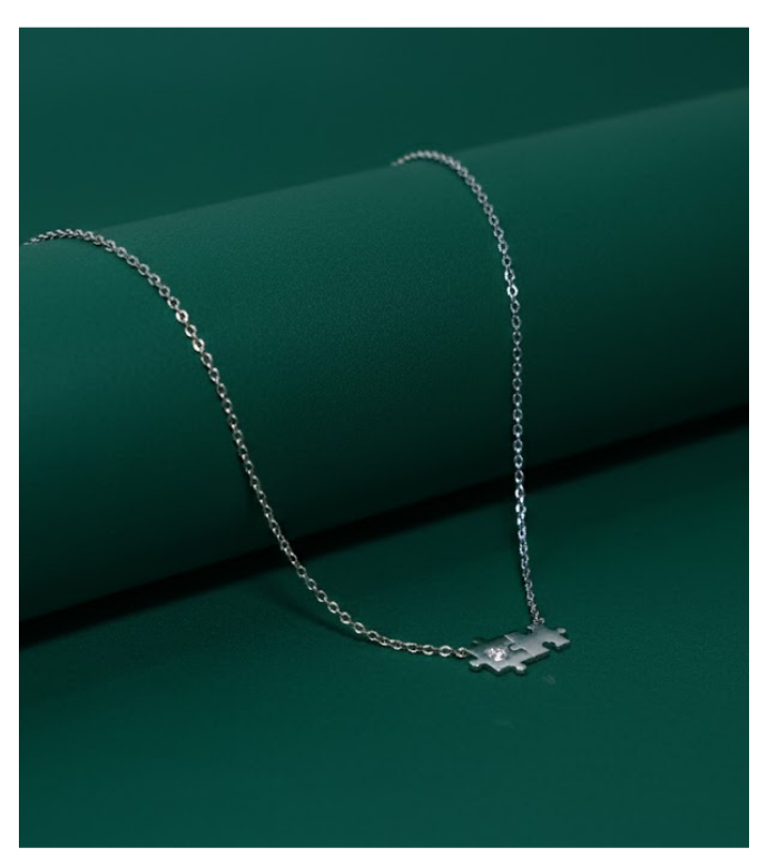 Connection Puzzle 92.5 Silver Pendant Set