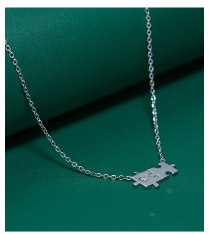 Connection Puzzle 92.5 Silver Pendant Set
