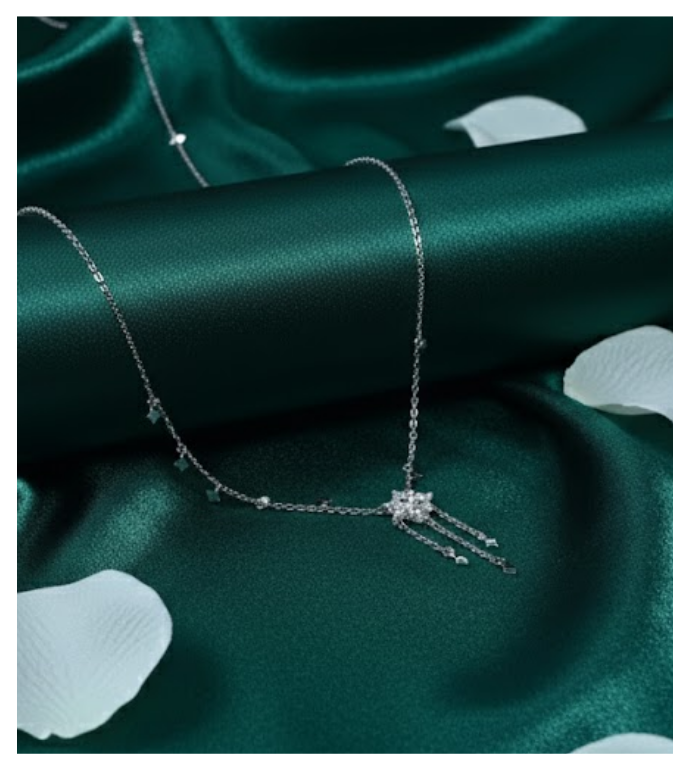 Celestial Cascade 92.5 Silver Pendent