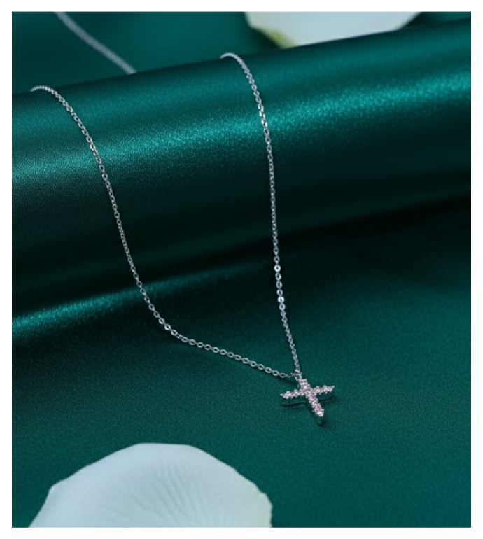 Divine Grace 92.5 Silver Cross Pendant