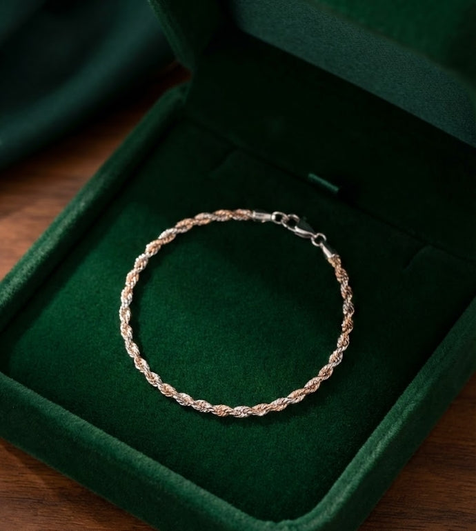 Classic Braid Sterling Silver Bracelet