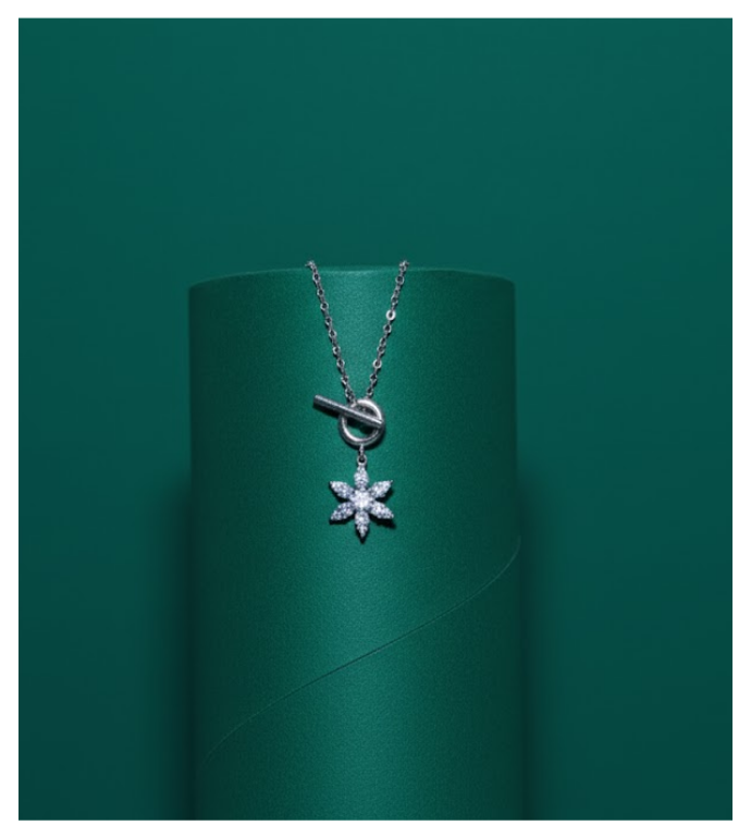 Starlit Charm 92.5 Silver Pendant