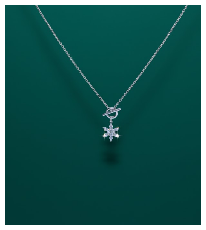 Starlit Charm 92.5 Silver Pendant