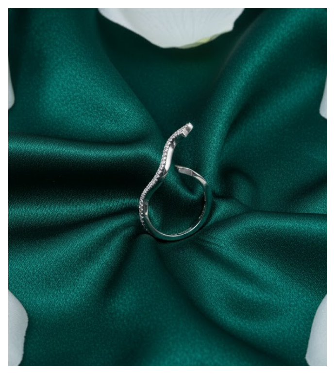 Eternal Loop 92.5 Silver Ring