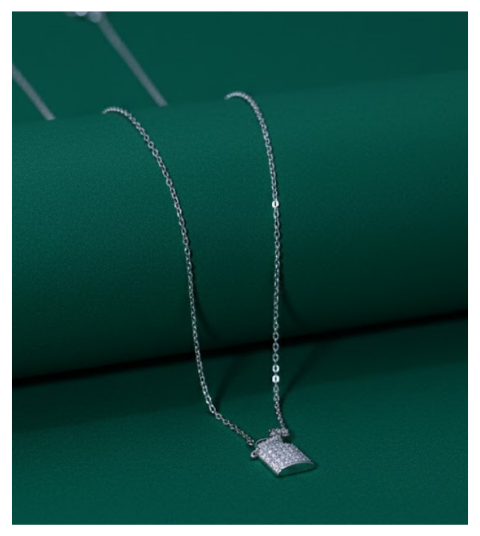 Locked in Love 92.5 Silver Pendant