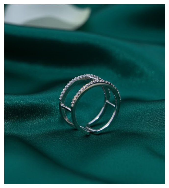 Silver Luxe Band 92.5 Silver Ring