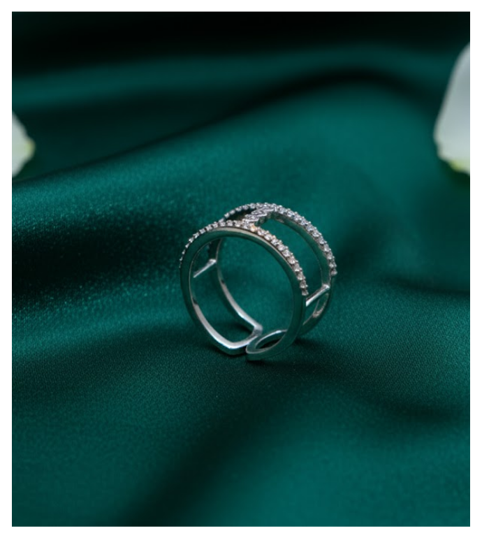 Silver Luxe Band 92.5 Silver Ring